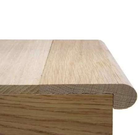 3/4" Round Edge Oak Stair Nosing
