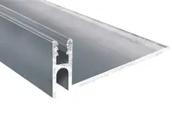 3/8" Pinned Aluminum Cap Track - CM1651MIL12