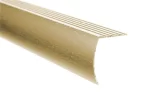 2" Gold Stairnosing with 1-1/2" Lip