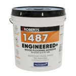 Roberts 1487-4  ENGINEERED Wood Flooring Adhesive for Wide Planks 4GAL