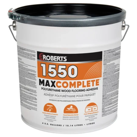 Roberts-1550-4 MAX COMPLETE® Polyurethane Wood Flooring Adhesive 4-GAL