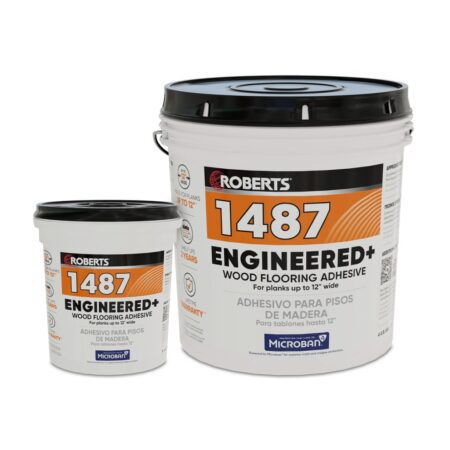 Roberts 1487-1 ENGINEERED Wood Flooring Adhesive for Wide Planks 1GAl